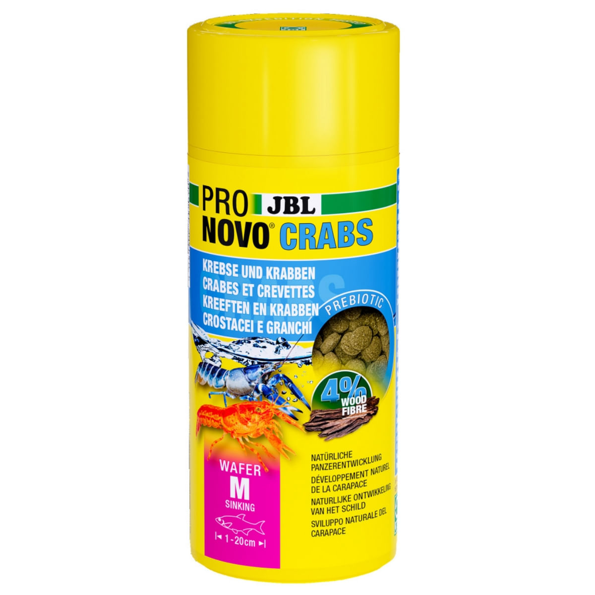 JBL Pronovo Crabs Wafer M, 250ml - poza 2