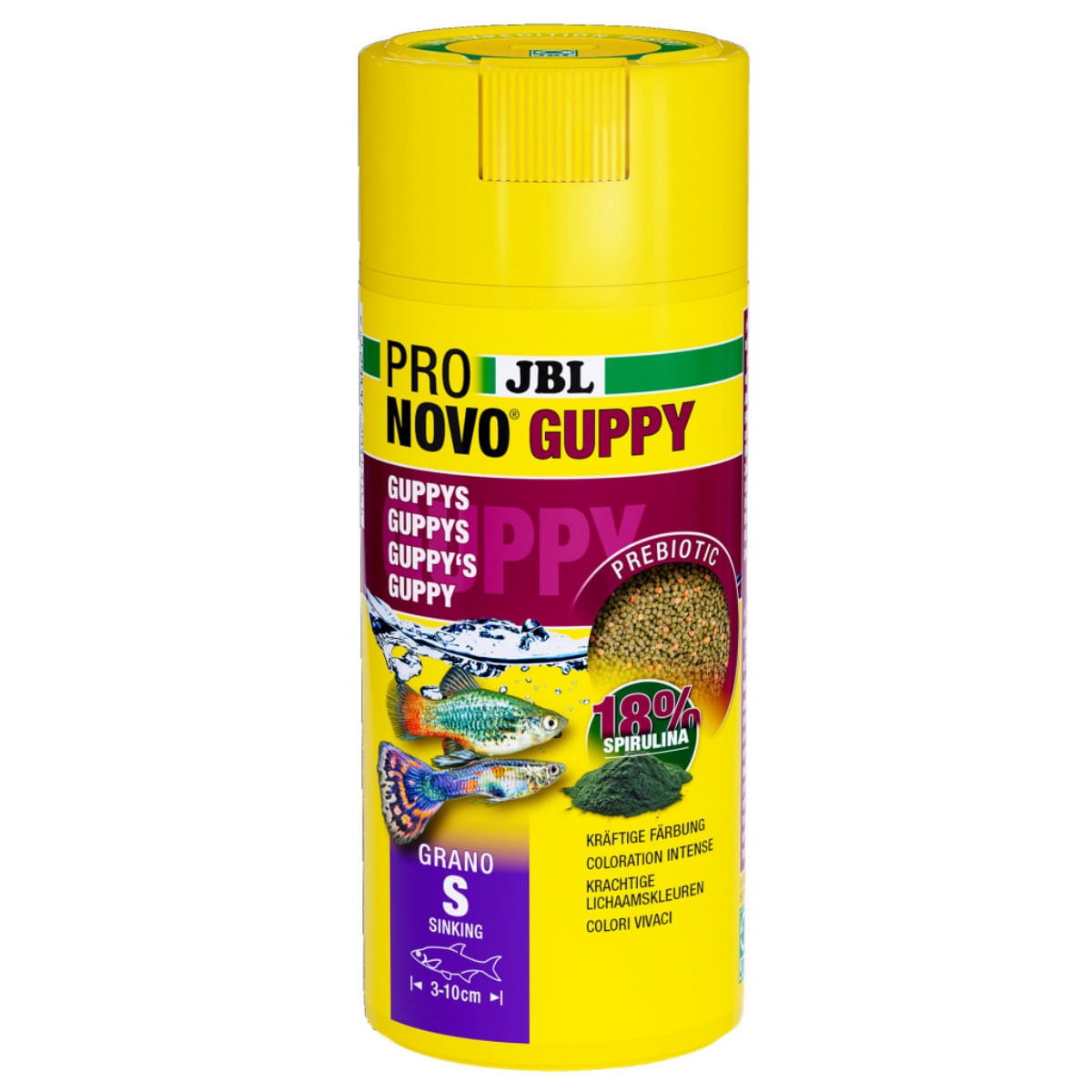 JBL Pronovo Guppy Grano S Click, 250ml - poza 1