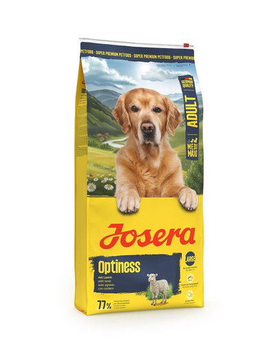 JOSERA Adult Optiness 2x12,5kg hrană rase medii și mari, crochete mari