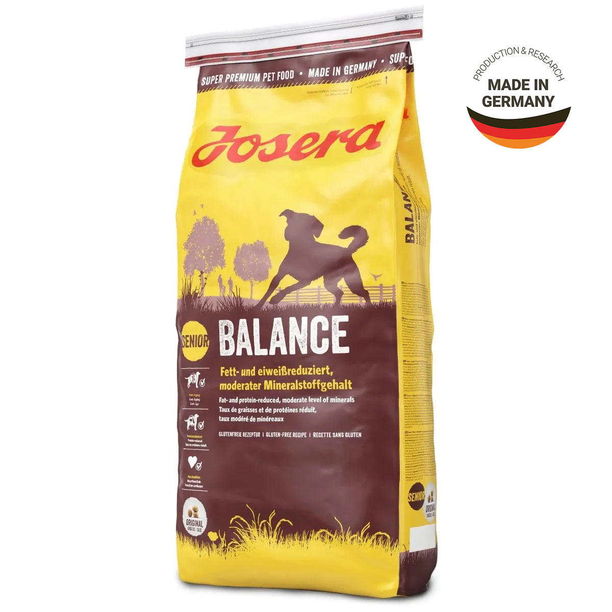 JOSERA Balance, XS-XL, Pasăre, hrană uscată câini senior, obezitate, 15kg - poza 3