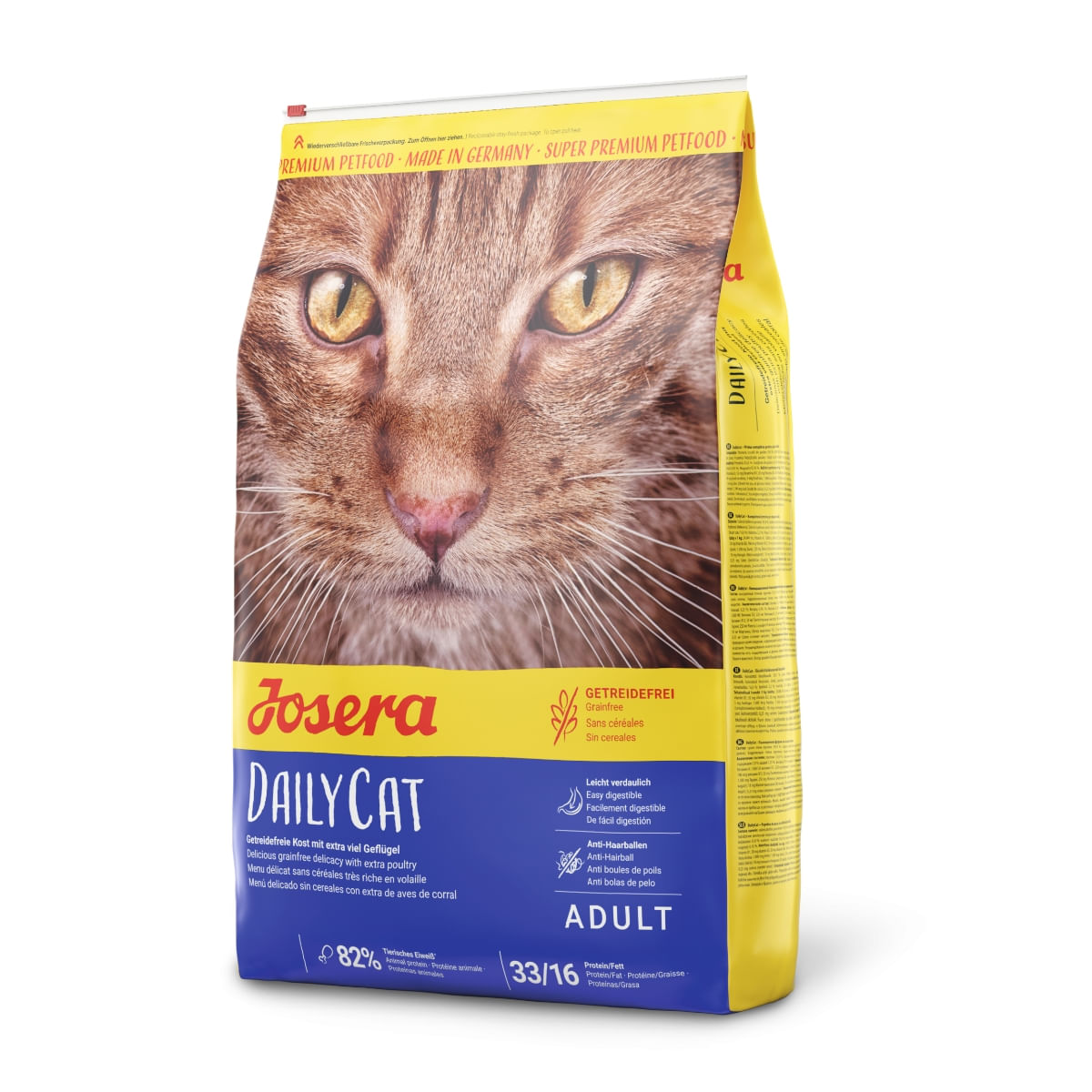 JOSERA Dailycat, Pui, hrană uscată fără cereale pisici, 10kg - poza 2