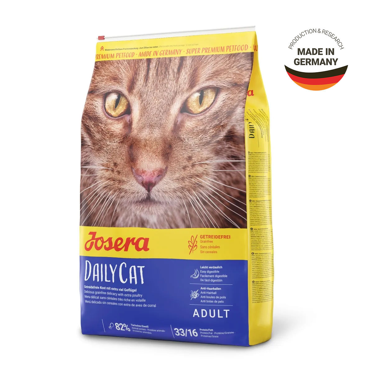JOSERA Dailycat, Pui, hrană uscată fără cereale pisici, 4.25kg - poza 1