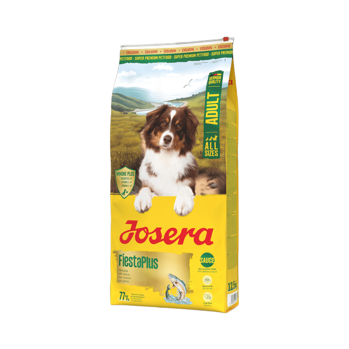 JOSERA FiestaPlus, XS-XL, Somon, hrană uscată câini, apetit capricios, 12.5kg - poza 1