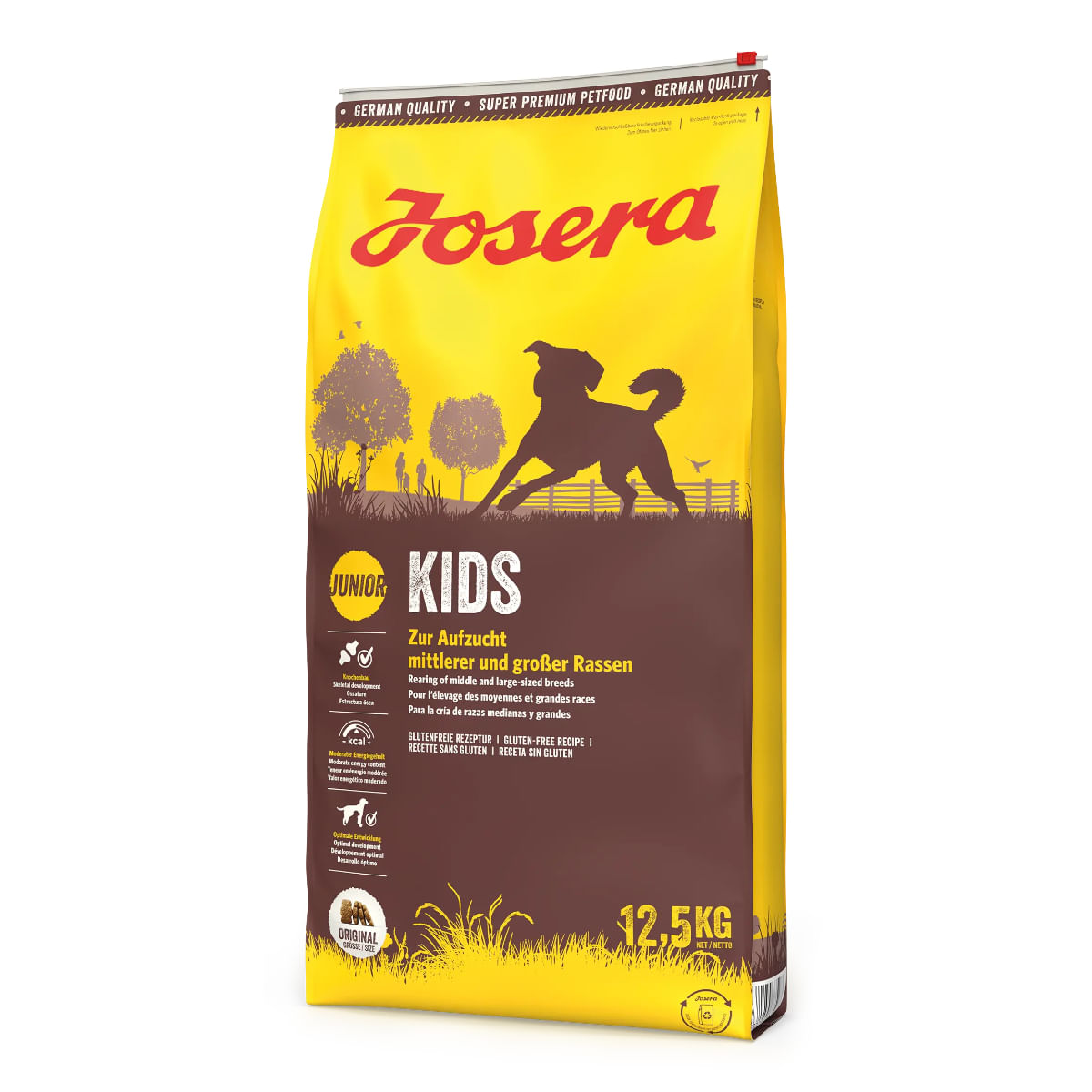 JOSERA Kids, XS-XL, Pasăre, hrană uscată câini junior, 12.5kg - poza 2