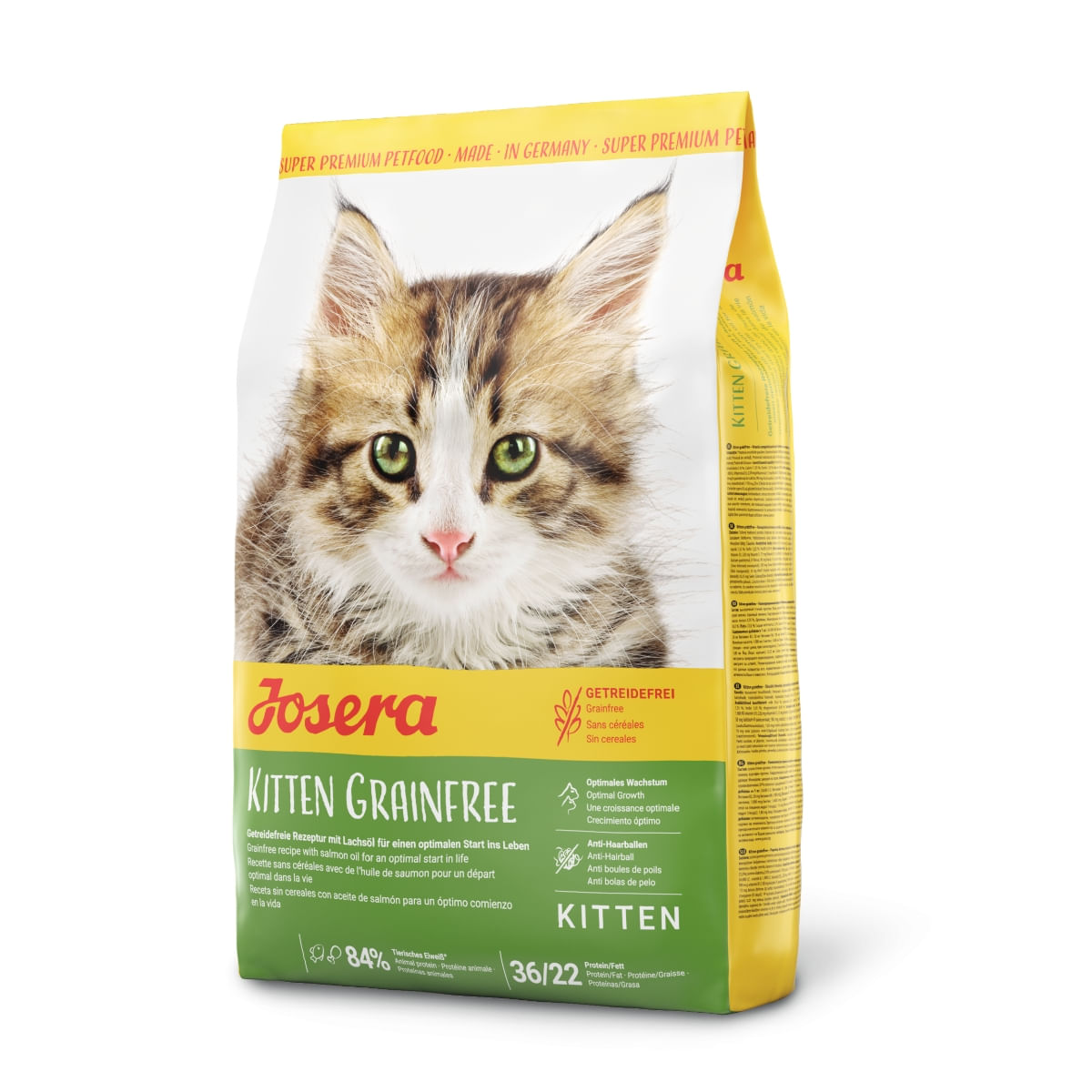 JOSERA Kitten Grainfree, Somon, hrană uscată fără cereale pisici junior, 10kg - poza 2