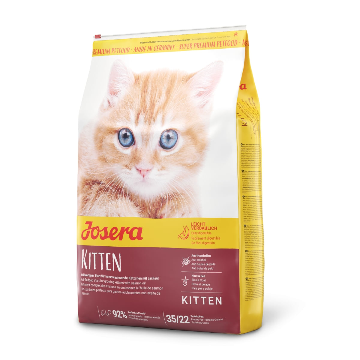 JOSERA Kitten, Somon, hrană uscata pisici junior, 10kg - poza 2