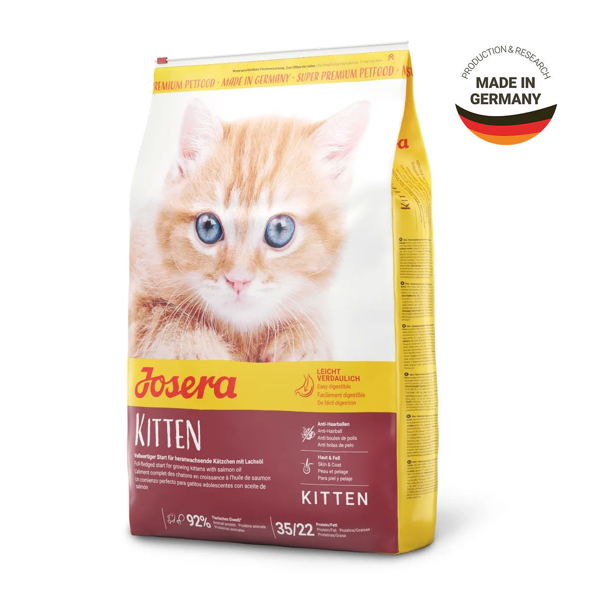 JOSERA Kitten, Somon, hrană uscata pisici junior, 10kg - poza 3