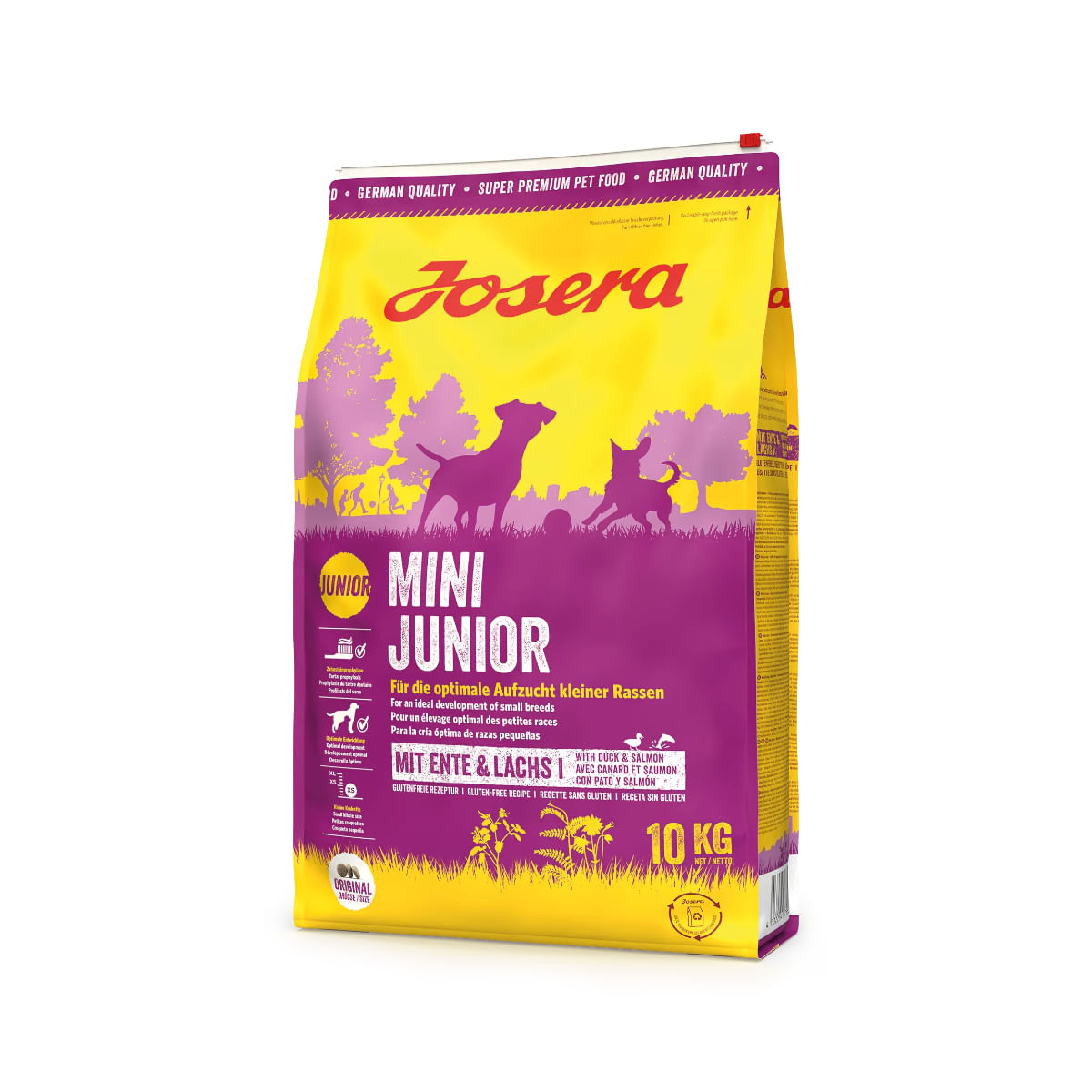 JOSERA Mini Junior, XS-S, Rață și Somon, hrană uscată câini junior, 10kg - poza 2