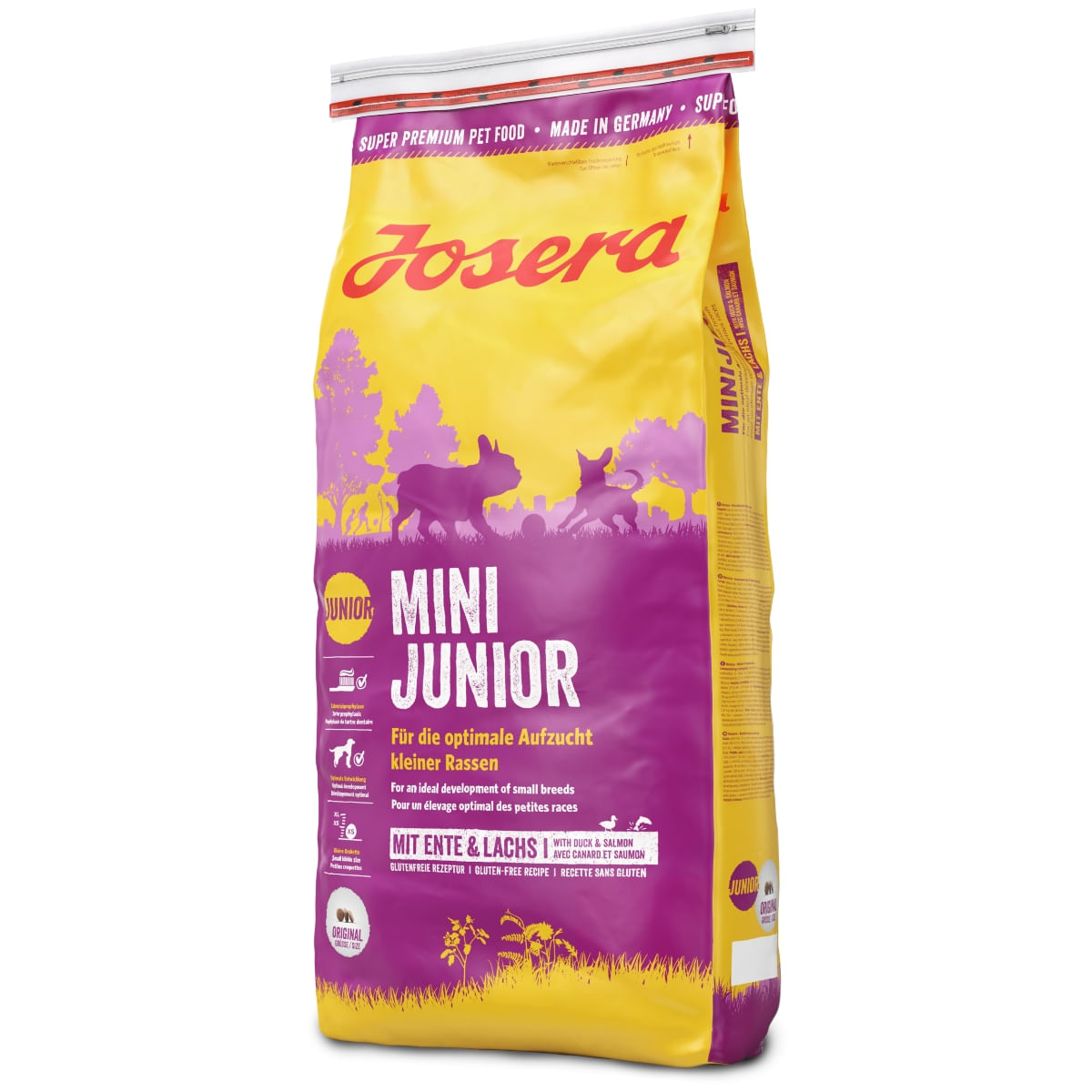 JOSERA Mini Junior, XS-S, Rață și Somon, hrană uscată câini junior, 15kg - poza 2