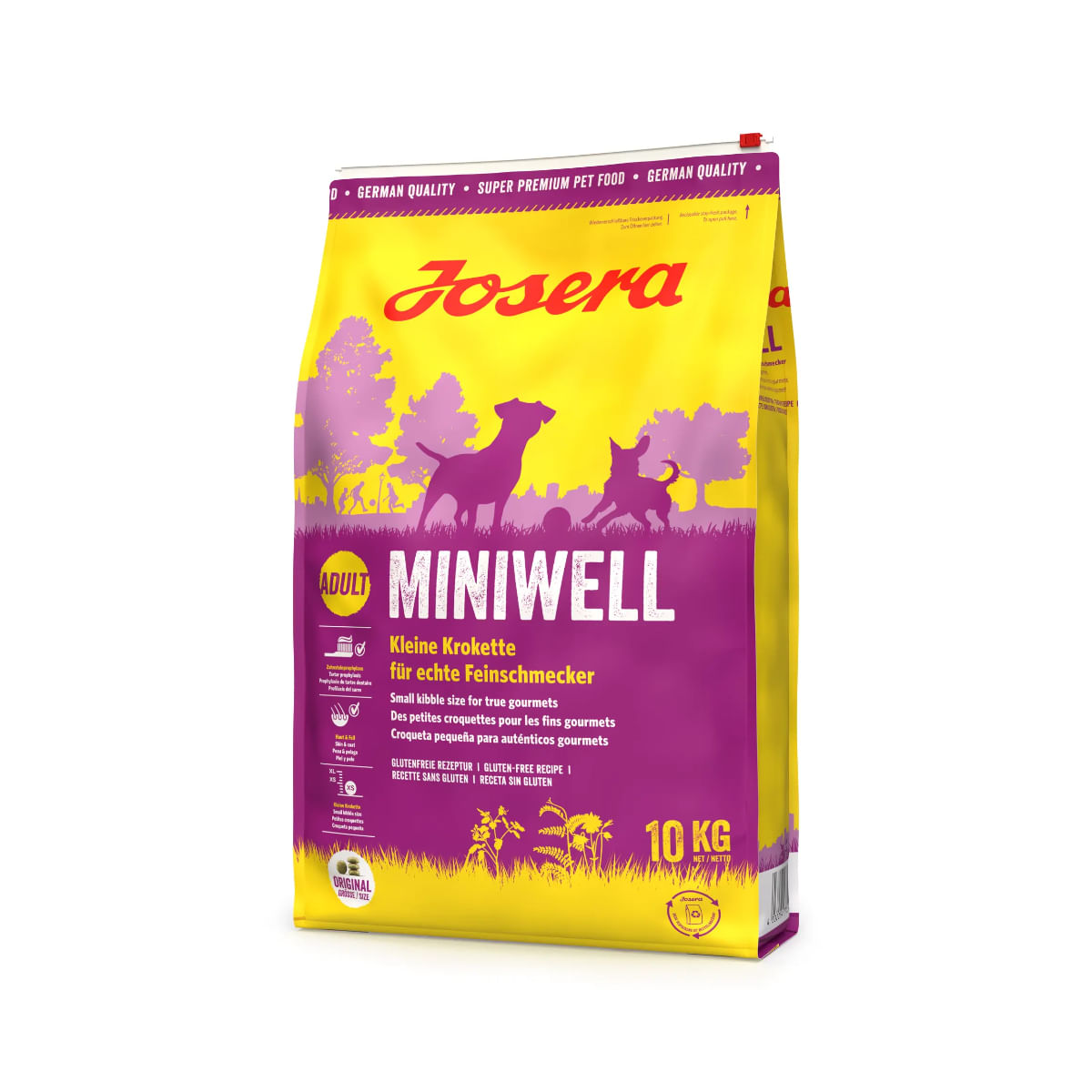 JOSERA Mini Well, XS-S, Pasăre, hrană uscată câini, sensibilități dentare, piele & blană, 10kg - poza 2