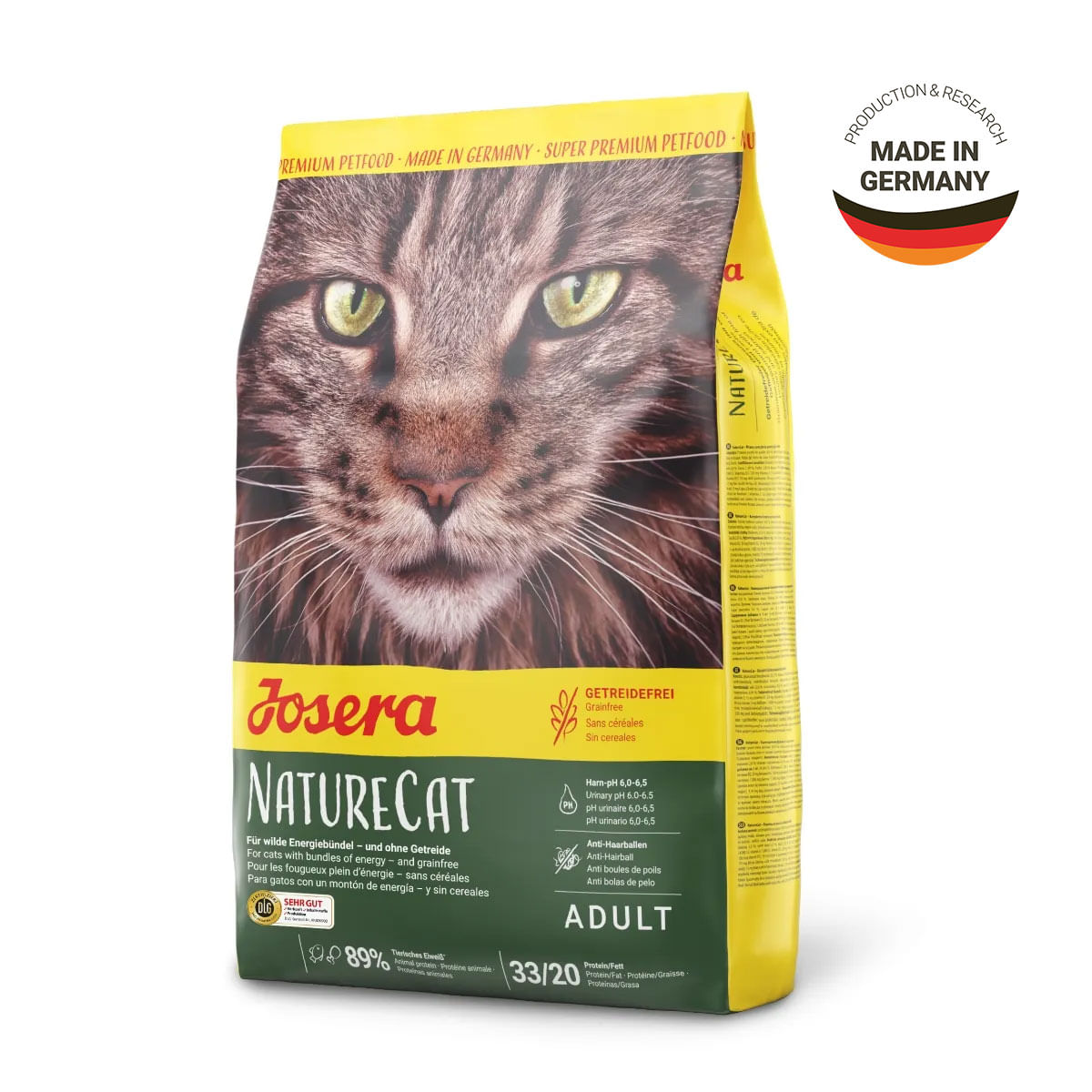 JOSERA Naturecat, Pui și Somon, hrană uscată fără cereale pisici, 10kg - poza 3