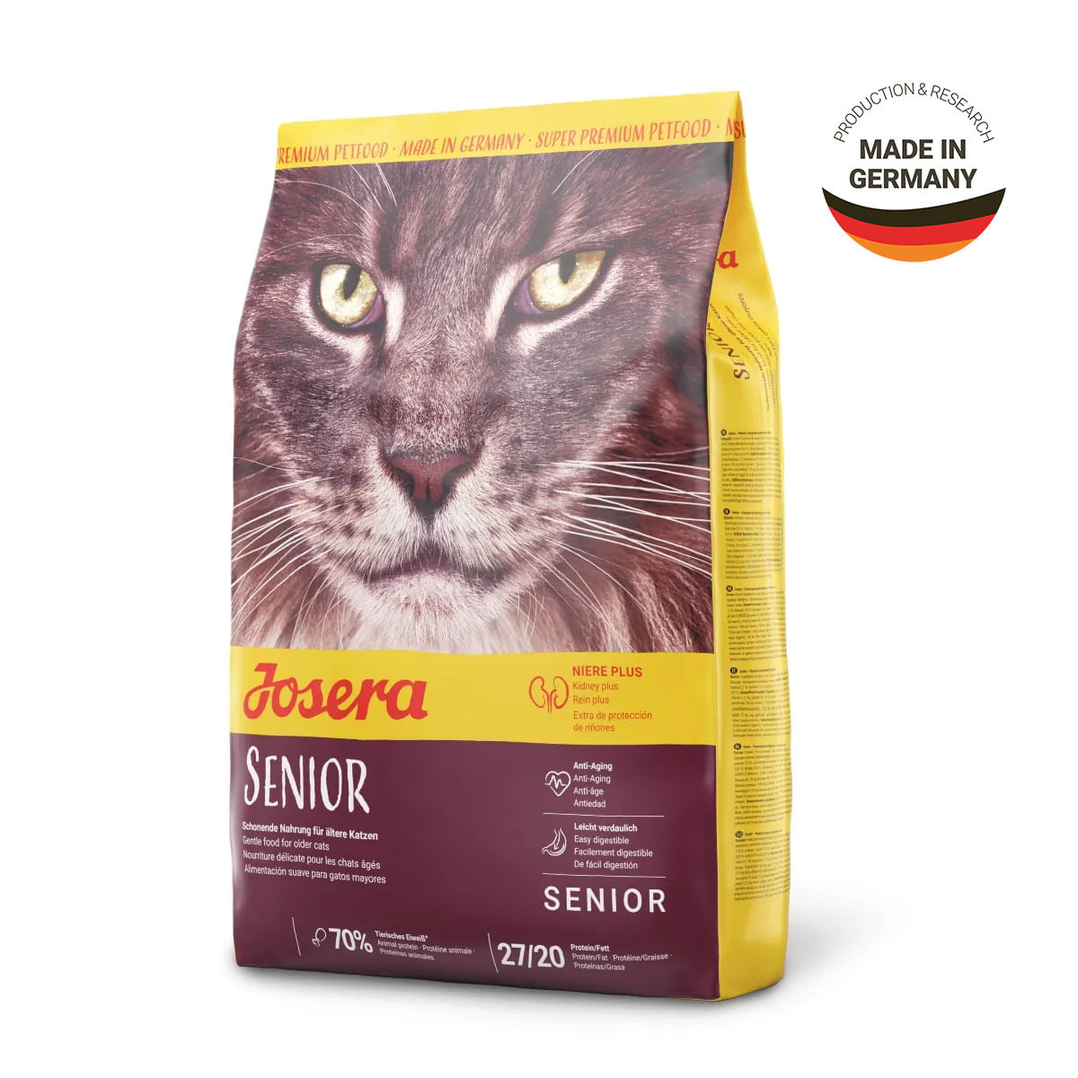 JOSERA Senior, Pui, hrană uscată pisici senior, 10kg - poza 1