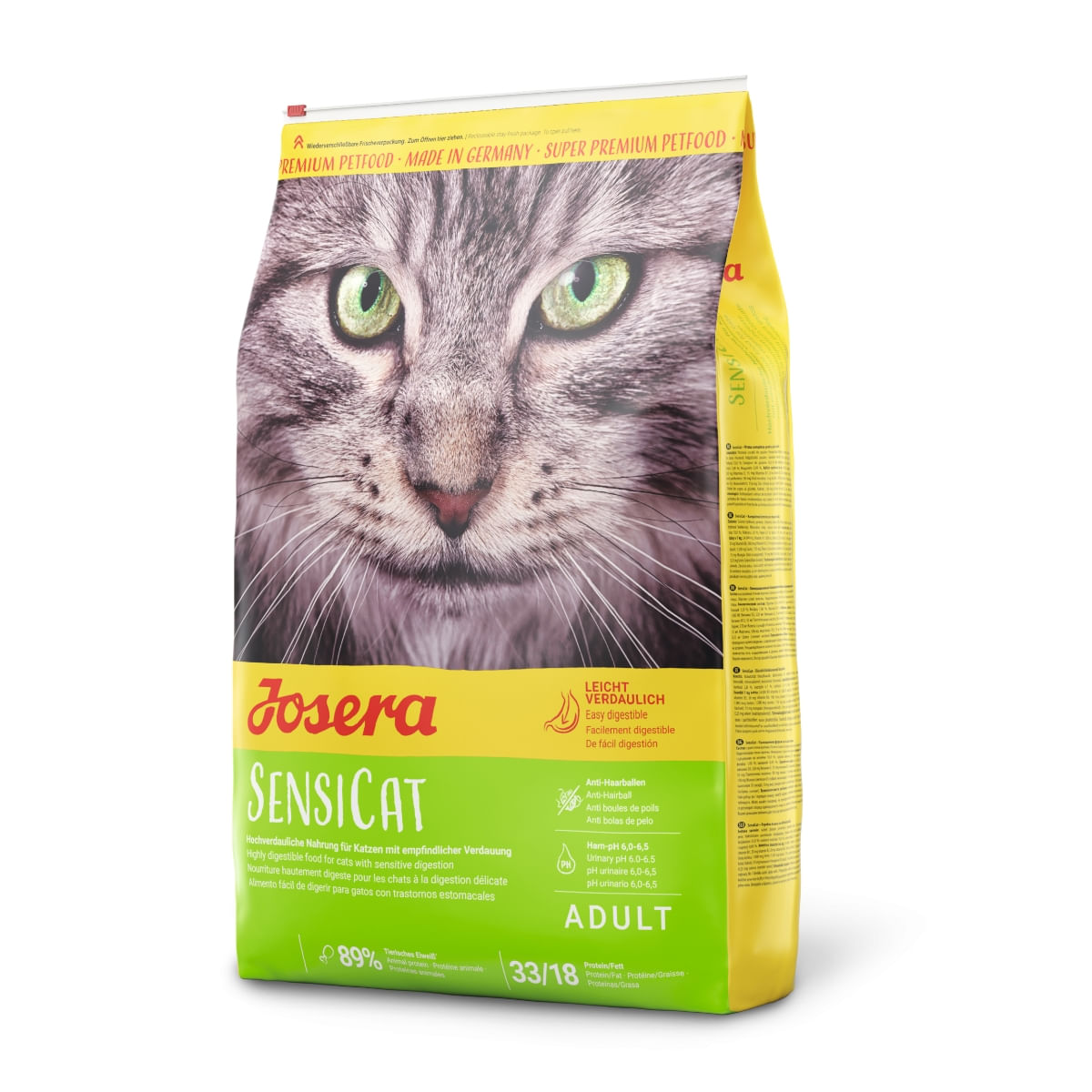 JOSERA Sensicat, Pui, hrană uscată pisici, sistem digestiv & probiotice, 2kg - poza 2