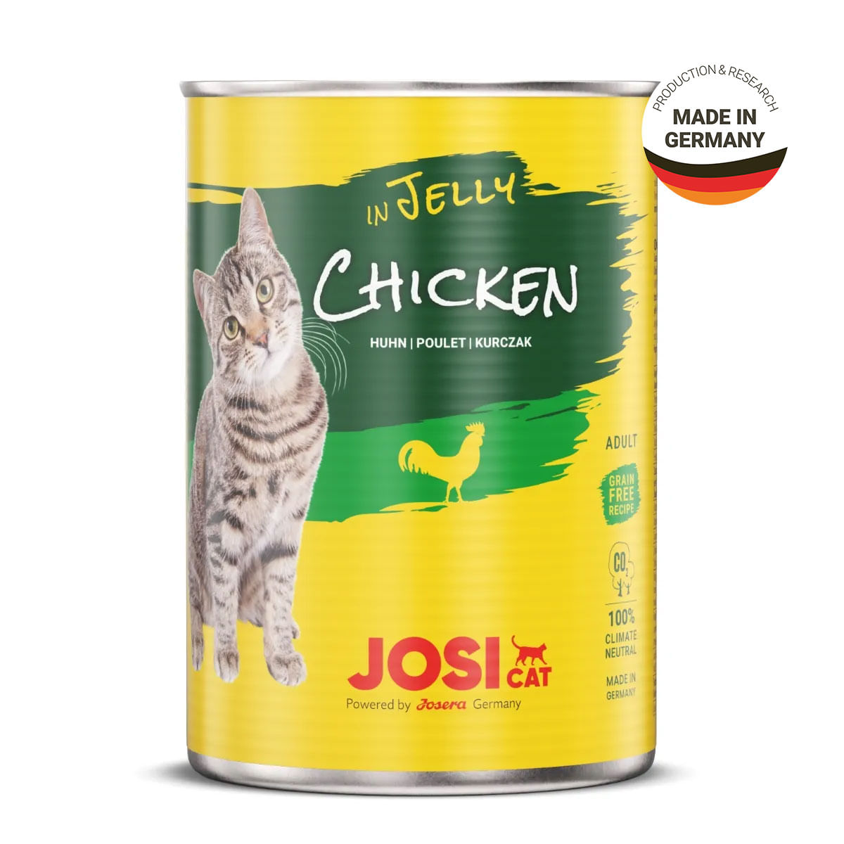 JOSICAT, Pui, bax conservă hrană umedă pisici, (în aspic), 400g x 12 - poza 1
