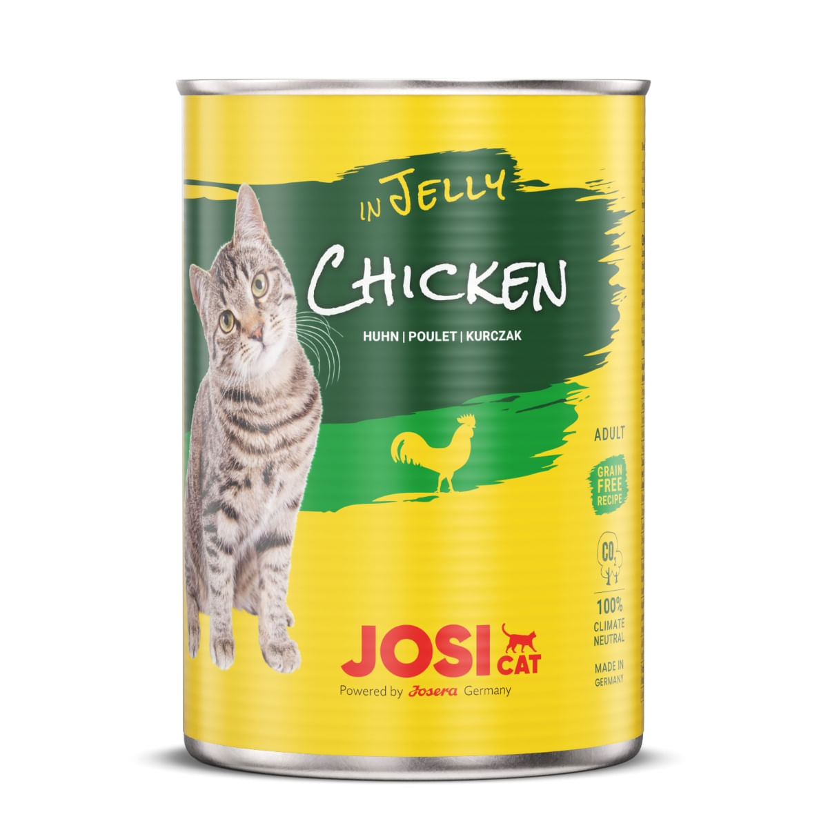 JOSICAT, Pui, bax conservă hrană umedă pisici, (în aspic), 400g x 12 - poza 2
