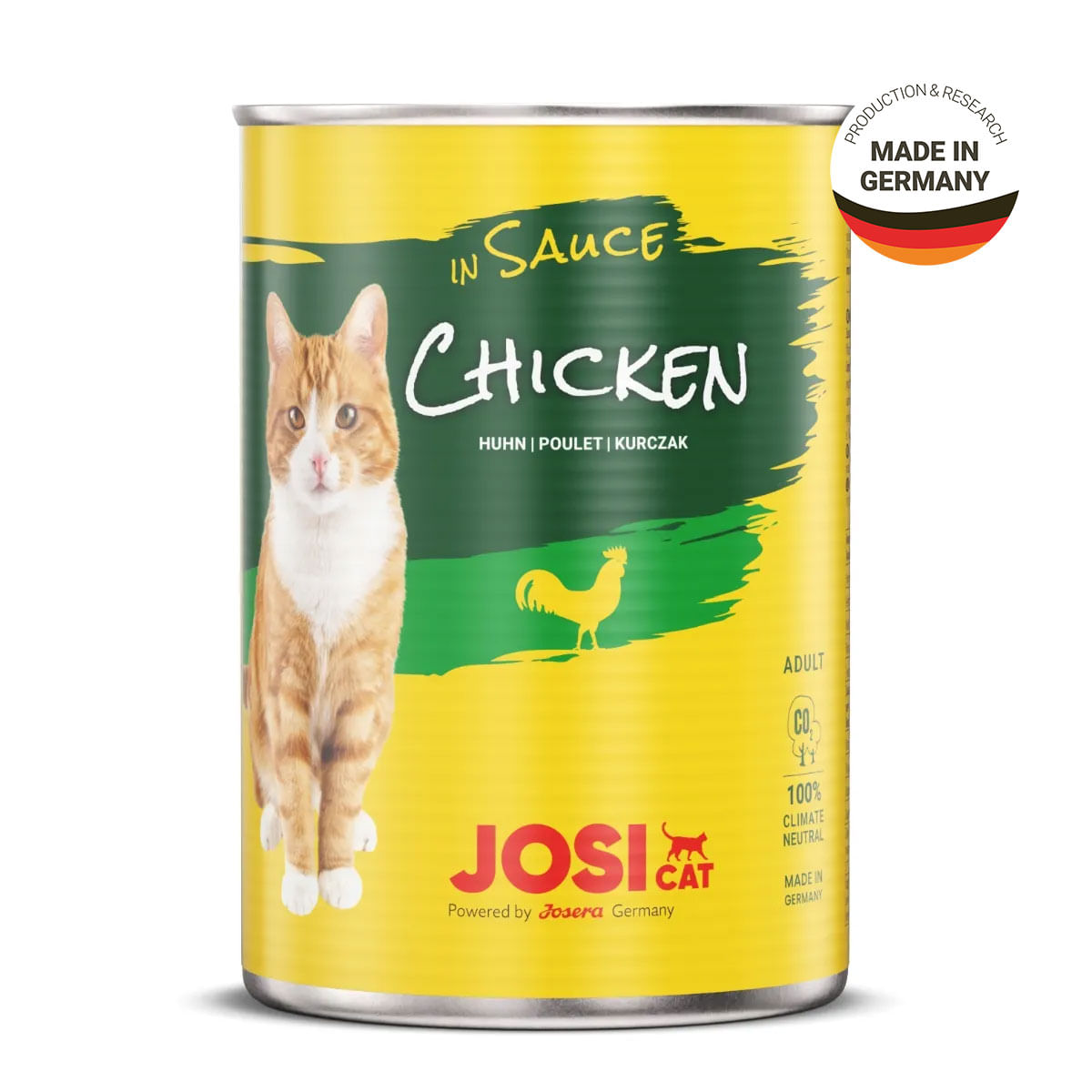JOSICAT, Pui, bax conservă hrană umedă pisici, (în sos), 415g x 12 - poza 1