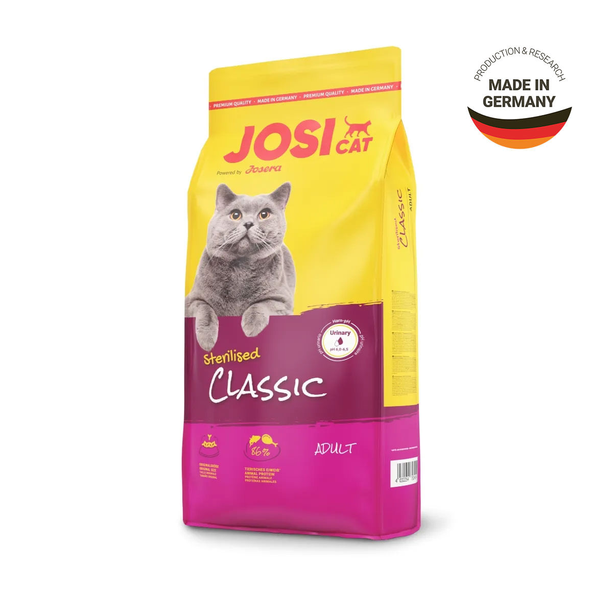 JOSICAT Sterilised, Pasăre, hrană uscată pisici sterilizate, 10kg - poza 3