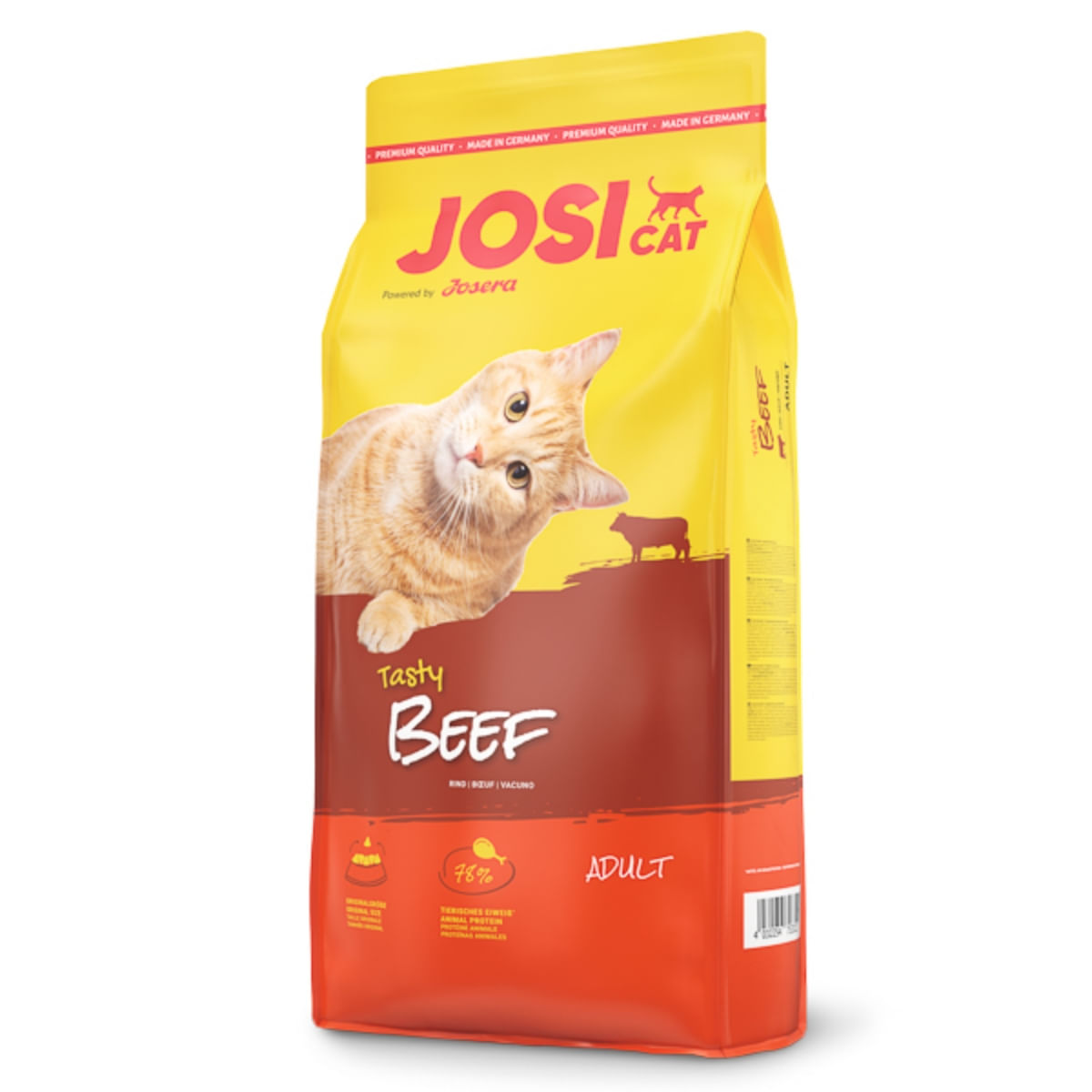 JOSICAT Tasty, Vită, hrană uscată pisici, 650g - poza 2