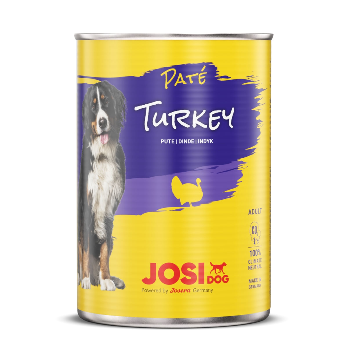 JOSIDOG, Curcan, conservă hrană umedă câini, (pate), 400g x 12 - poza 2