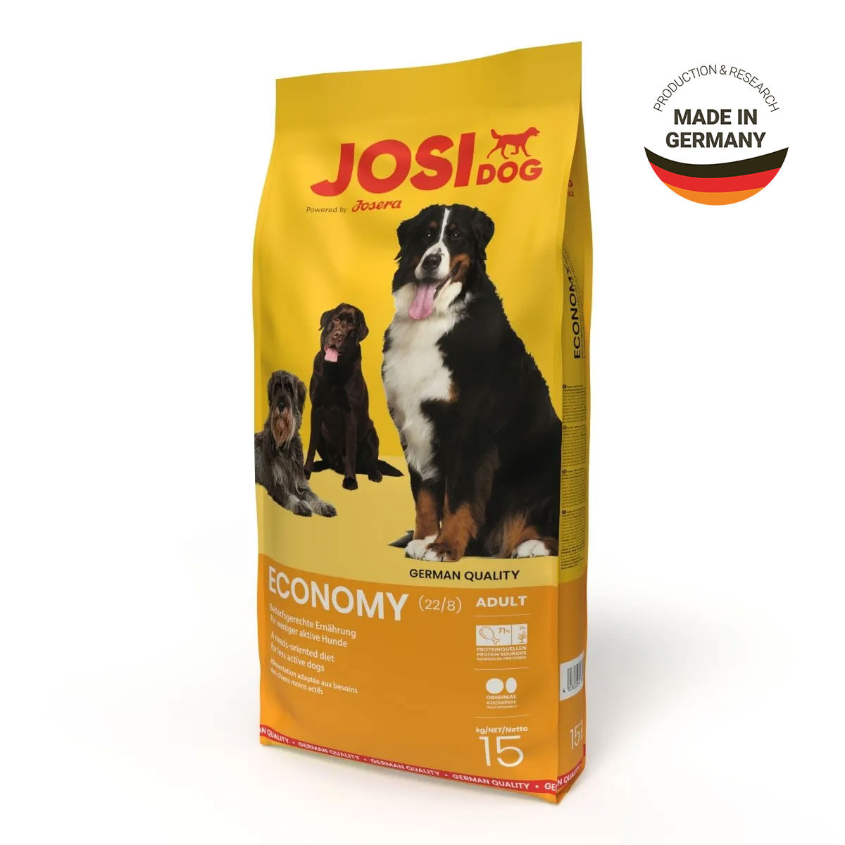 JOSIDOG Economy, XS-XL, Pasăre, hrană uscată câini, 15kg - poza 3