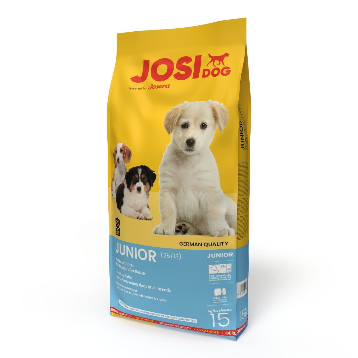 JOSIDOG Junior, XS-XL, Pasăre, hrană uscată câini junior, 15kg - poza 2