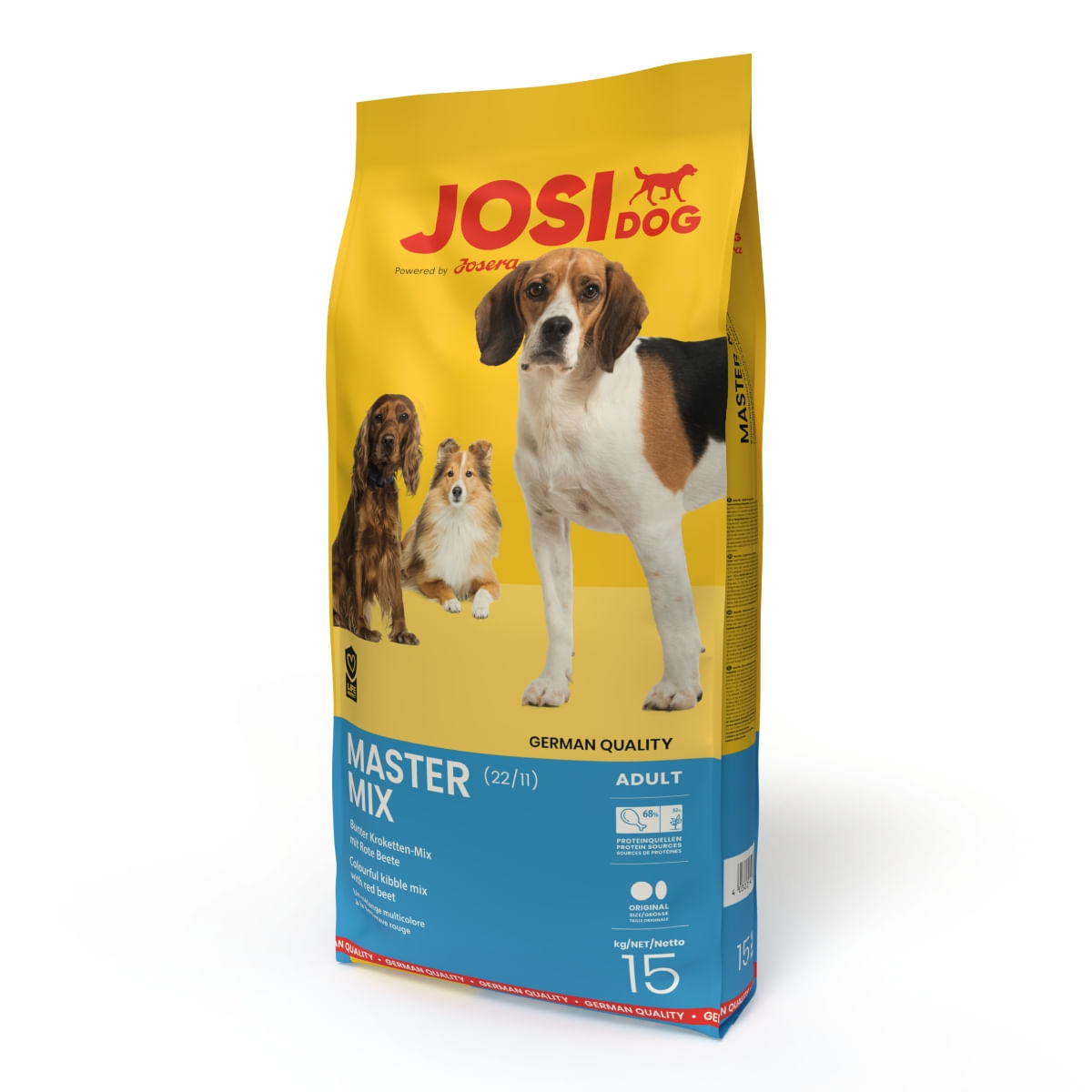 JOSIDOG Master Mix, XS-XL, Pasăre, hrană uscată câini, 15kg - poza 2