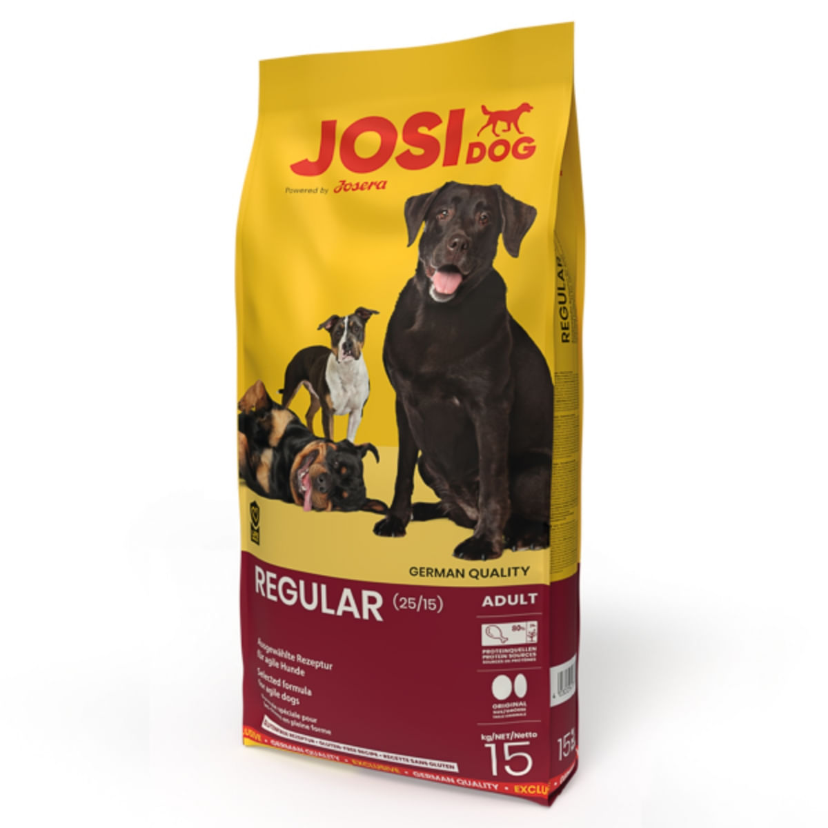 JOSIDOG Regular, XS-XL, Pasăre, hrană uscată câini, 15kg - poza 2