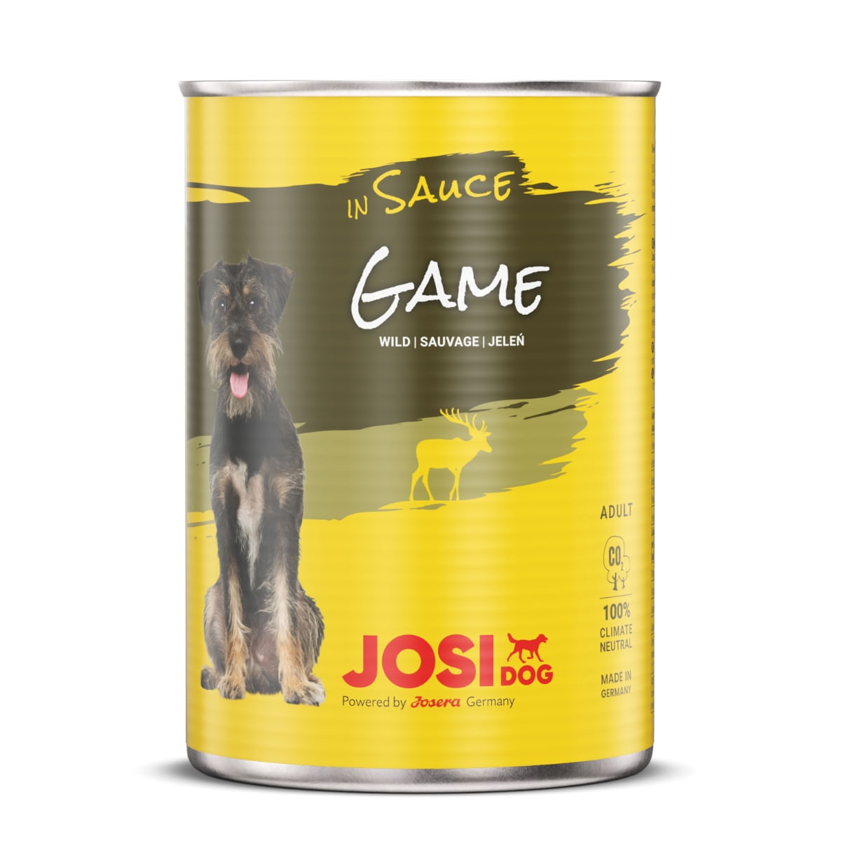 JOSIDOG, Vânat, conservă hrană umedă câini, (în sos), 415g x 12 - poza 2