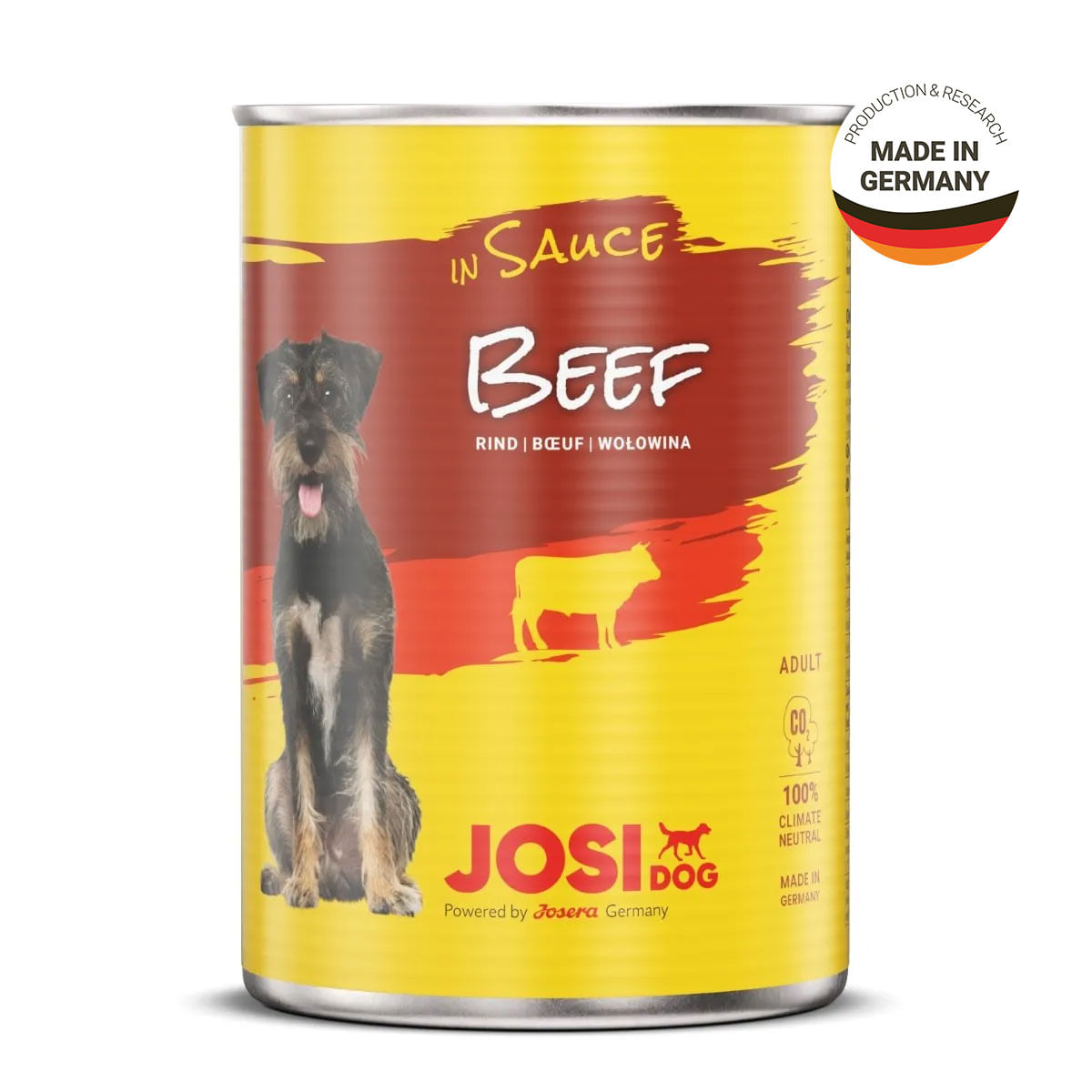 JOSIDOG, Vită, conservă hrană umedă câini, (în sos), 415g x 12 - poza 3