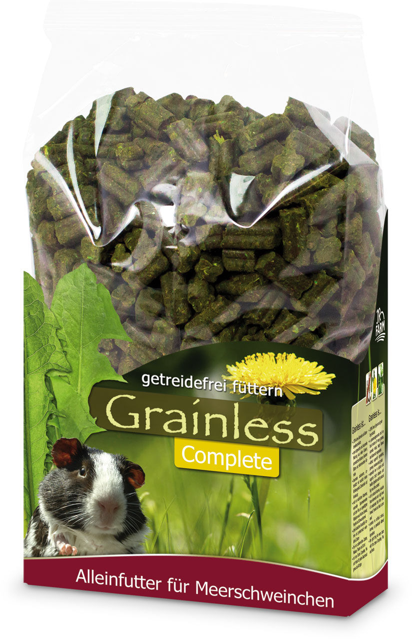 JR FARM Grainless Complete, hrană completă pentru porcuşori de Guineea