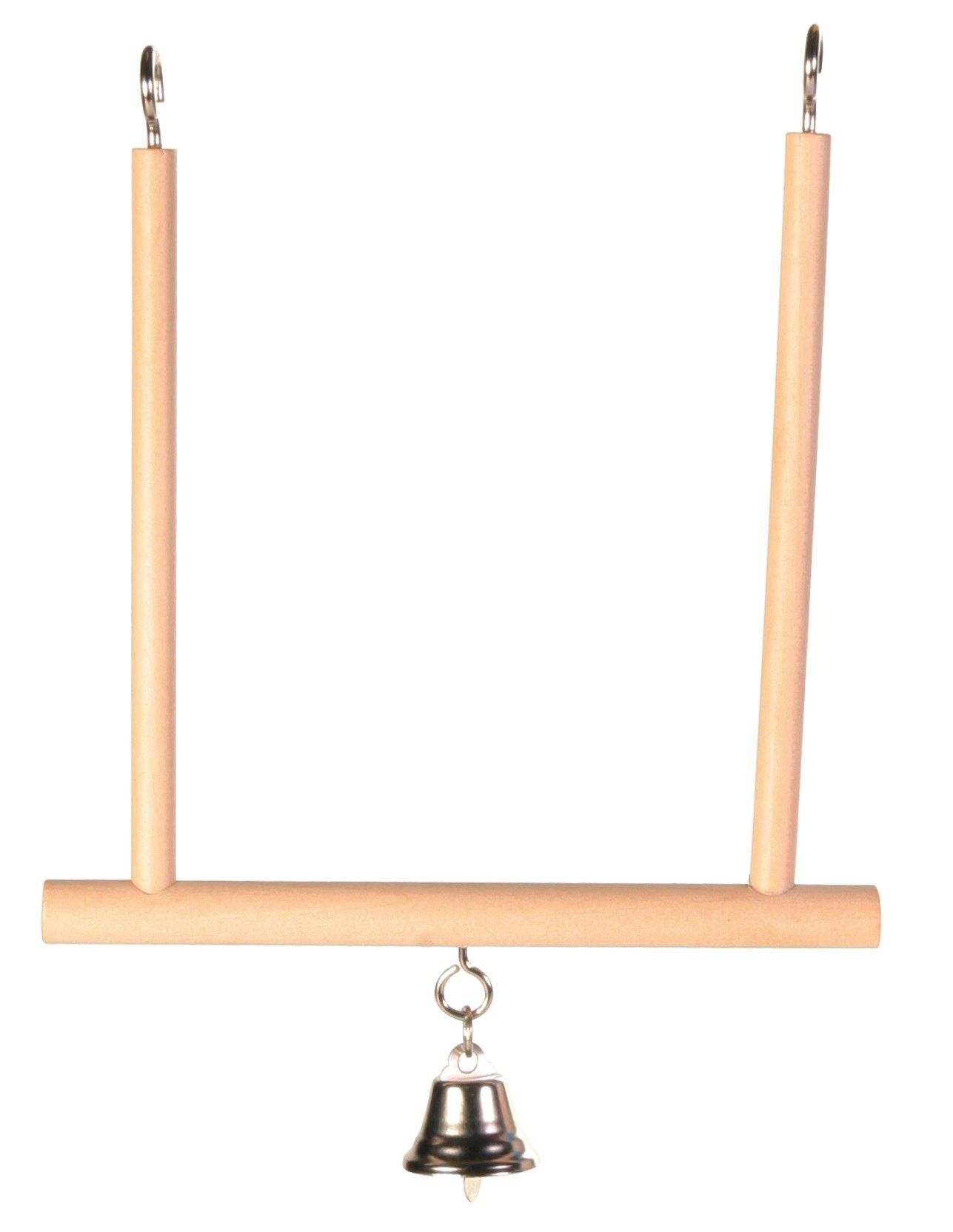 Jucarie Leagan Lemn cu Clopotel 12x13 cm 5830