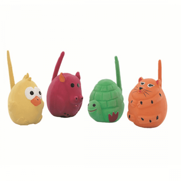 Jucarie pentru Caini Nobby Animal Latex 6 cm - poza 1