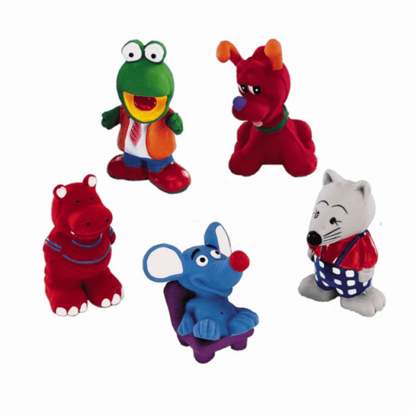 Jucarie pentru Caini Nobby Animal Latex 8-10 cm - poza 1