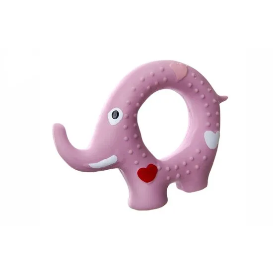 Jucarie pentru caini Petro Elefant Roz 12 cm