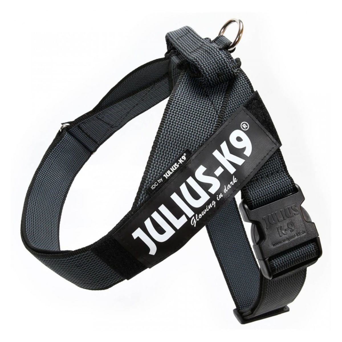 JULIUS-K9 IDC Color & Gray, ham bandă câini, 2XL, 40-70kg, negru - poza 1