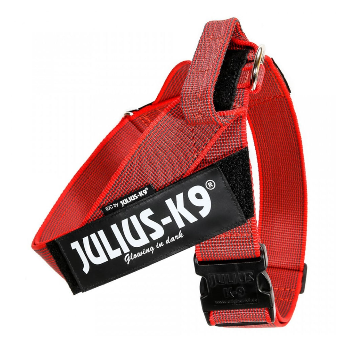 JULIUS-K9 IDC Color & Gray, ham bandă câini, 2XL, 40-70kg, roșu - poza 1
