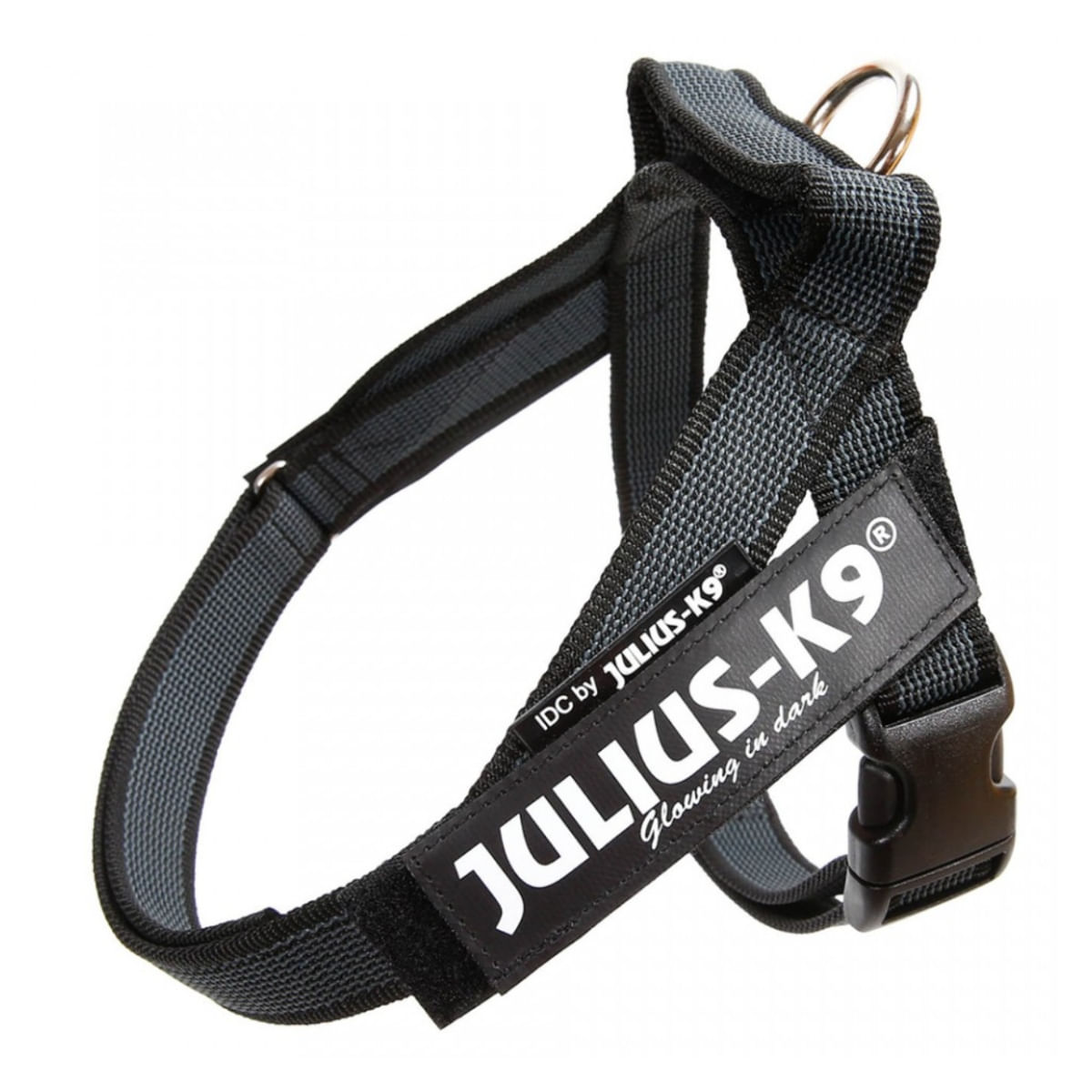 JULIUS-K9 IDC Color & Gray, ham bandă câini, S, 7-15kg, negru - poza 1