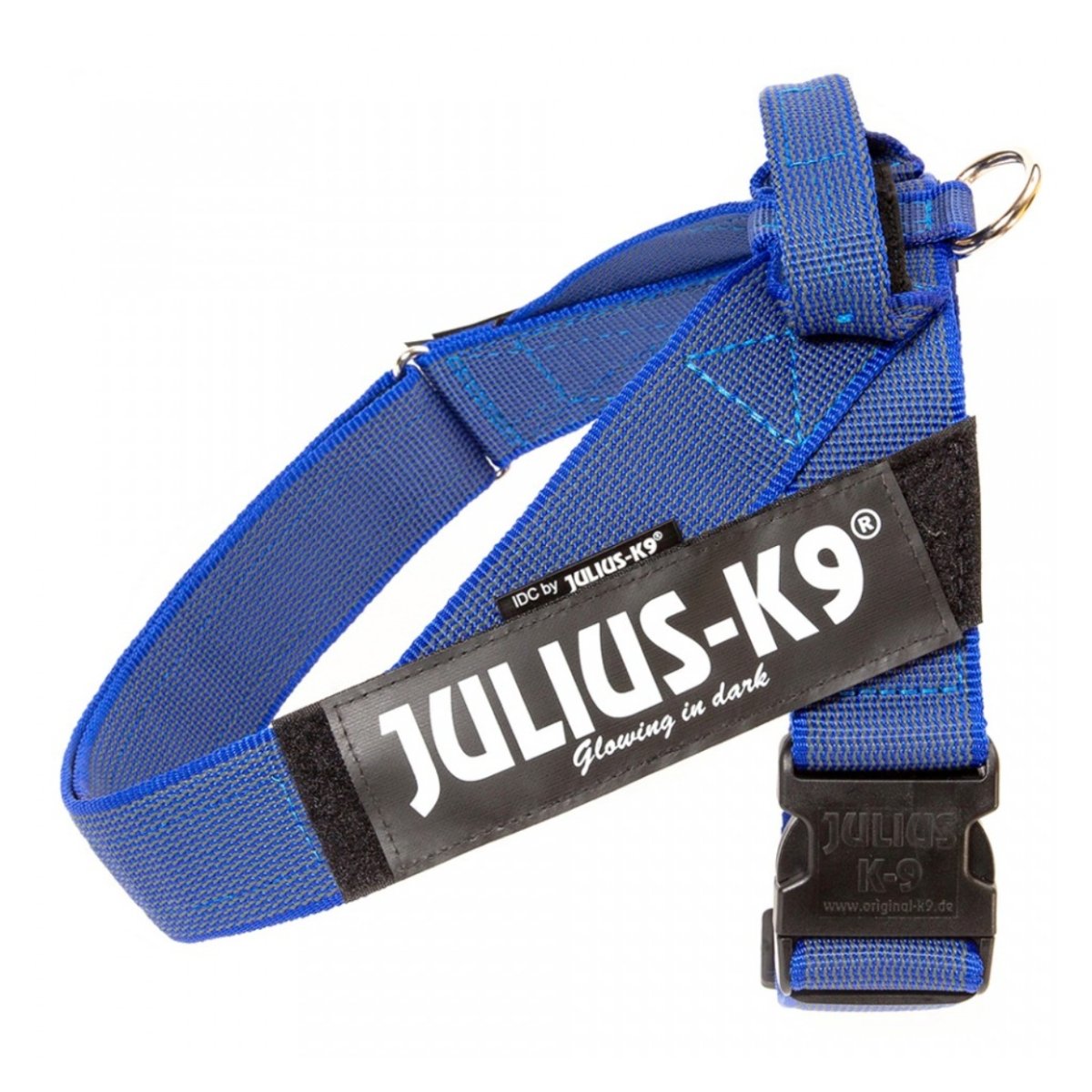 JULIUS-K9 IDC Color & Gray, ham bandă câini, XL, 28-40kg, albastru - poza 2