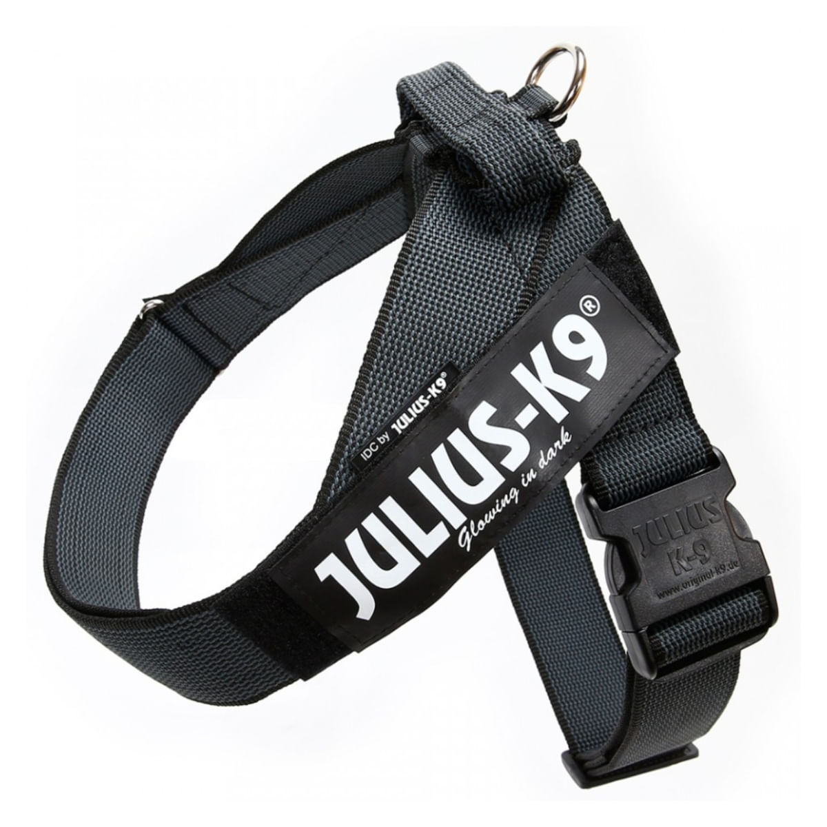 JULIUS-K9 IDC Color & Gray, ham bandă câini, XL, 28-40kg, negru - poza 1
