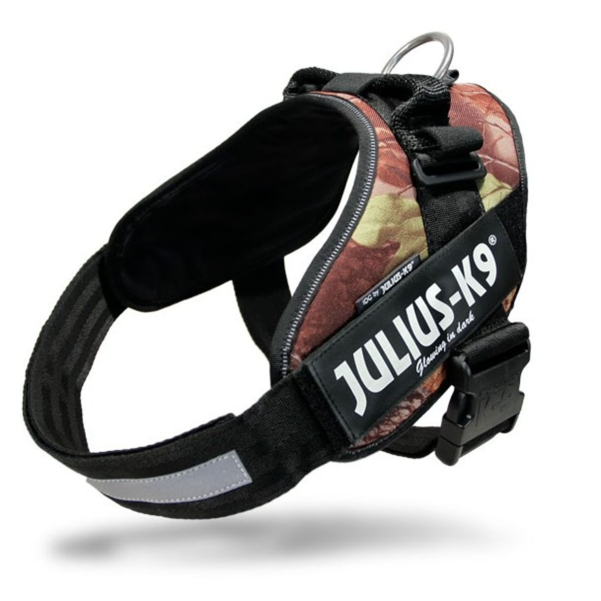 JULIUS-K9 IDC Power, ham tractiune caini, 2XL, 40-70kg, camuflaj - poza 2