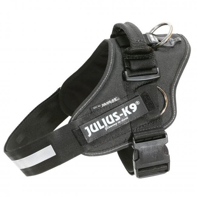 JULIUS-K9 IDC Power, ham tractiune caini, M, 14-25kg, negru - poza 1