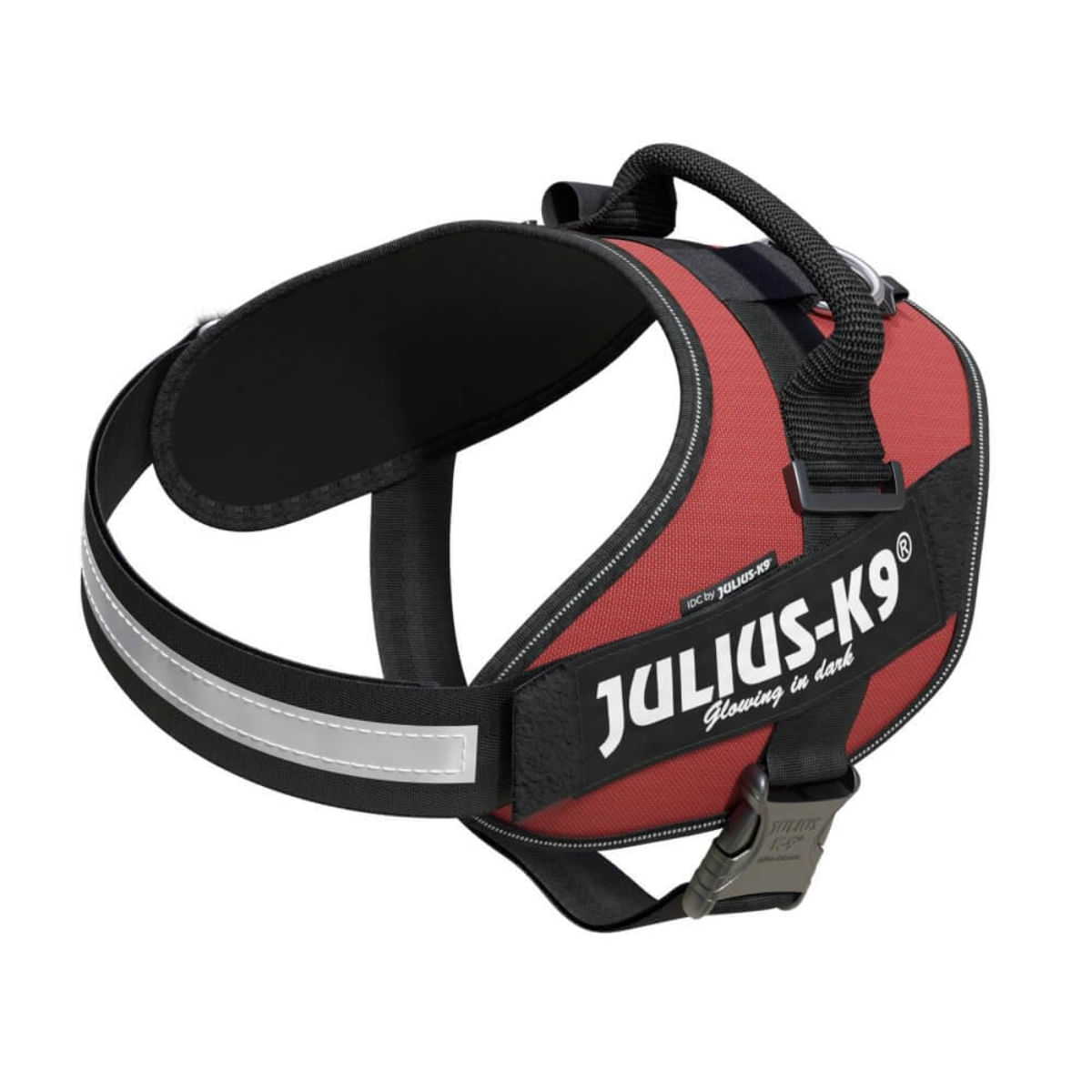 JULIUS-K9 IDC Power Single Colored, ham câini JULIUS-K9 IDC Power, ham câini, 2XS, 2-5kg, bordo - poza 1