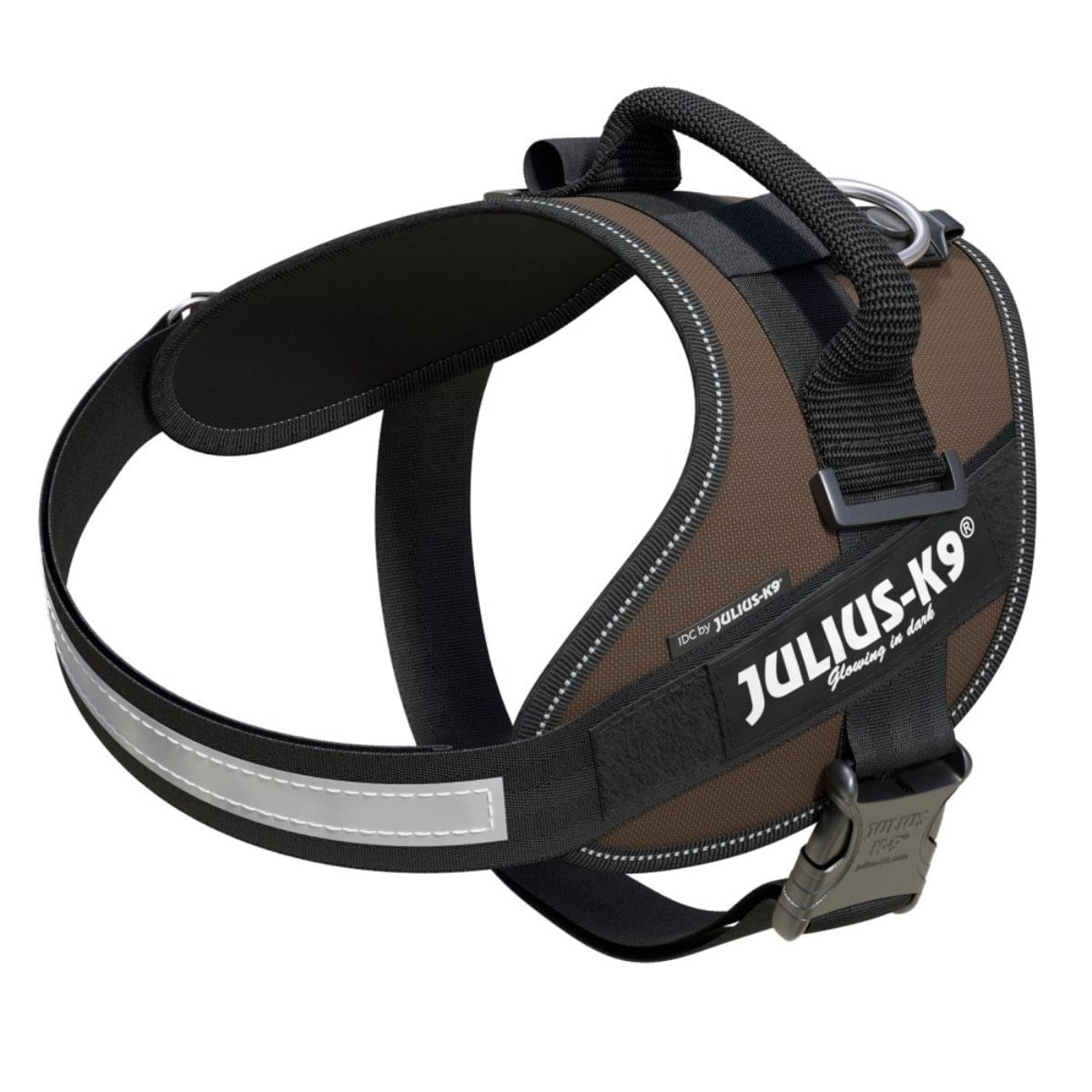 JULIUS-K9 IDC Power Single Colored, ham câini JULIUS-K9 IDC Power, ham câini, 3XS, 0,8-3kg, maro ciocolatiu - poza 1
