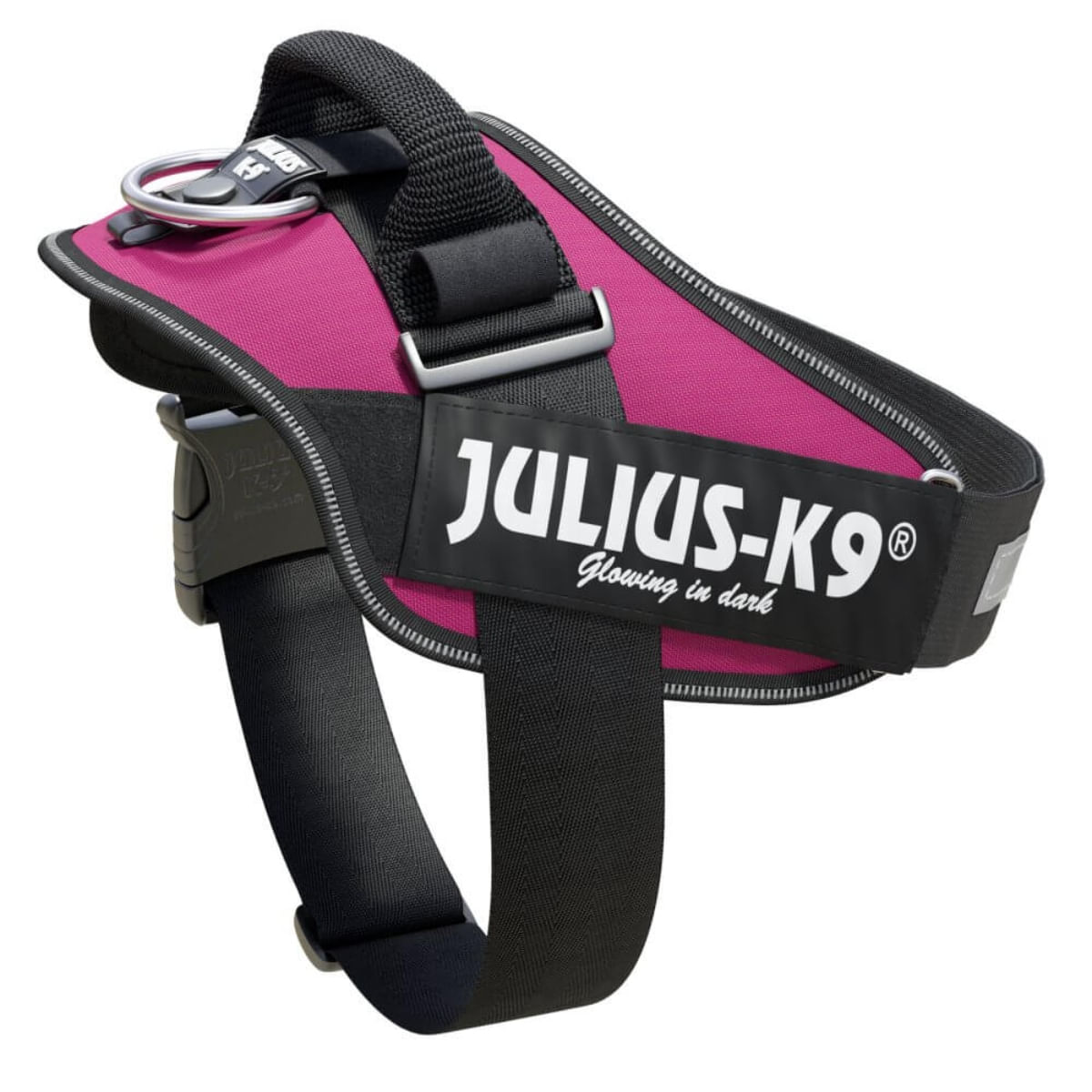 JULIUS-K9 IDC Power Single Colored, ham câini JULIUS-K9 IDC Power, ham câini, 3XS, 0,8-3kg, roz inchis - poza 1