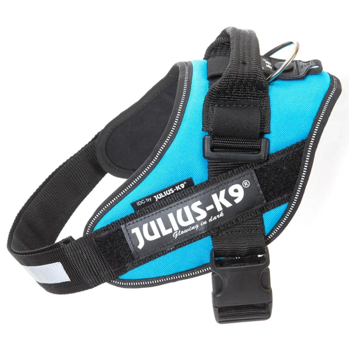 JULIUS-K9 IDC Power Single Colored, ham câini JULIUS-K9 IDC Power, ham câini, S, 7-15kg, aqua marine - poza 2