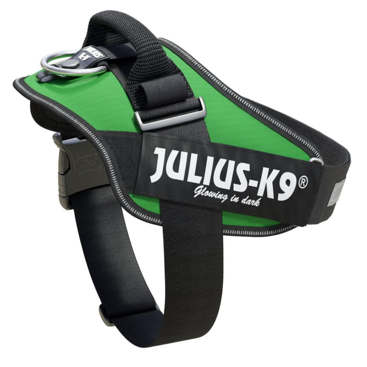 JULIUS-K9 IDC Power Single Colored, ham câini JULIUS-K9 IDC Power, ham câini, S, 7-15kg, verde - poza 1