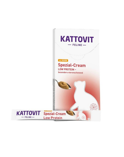 KATTOVIT Renal Cream 6x15g pasta pentru pisici, cu pui, pentru sustinerea functiei renale