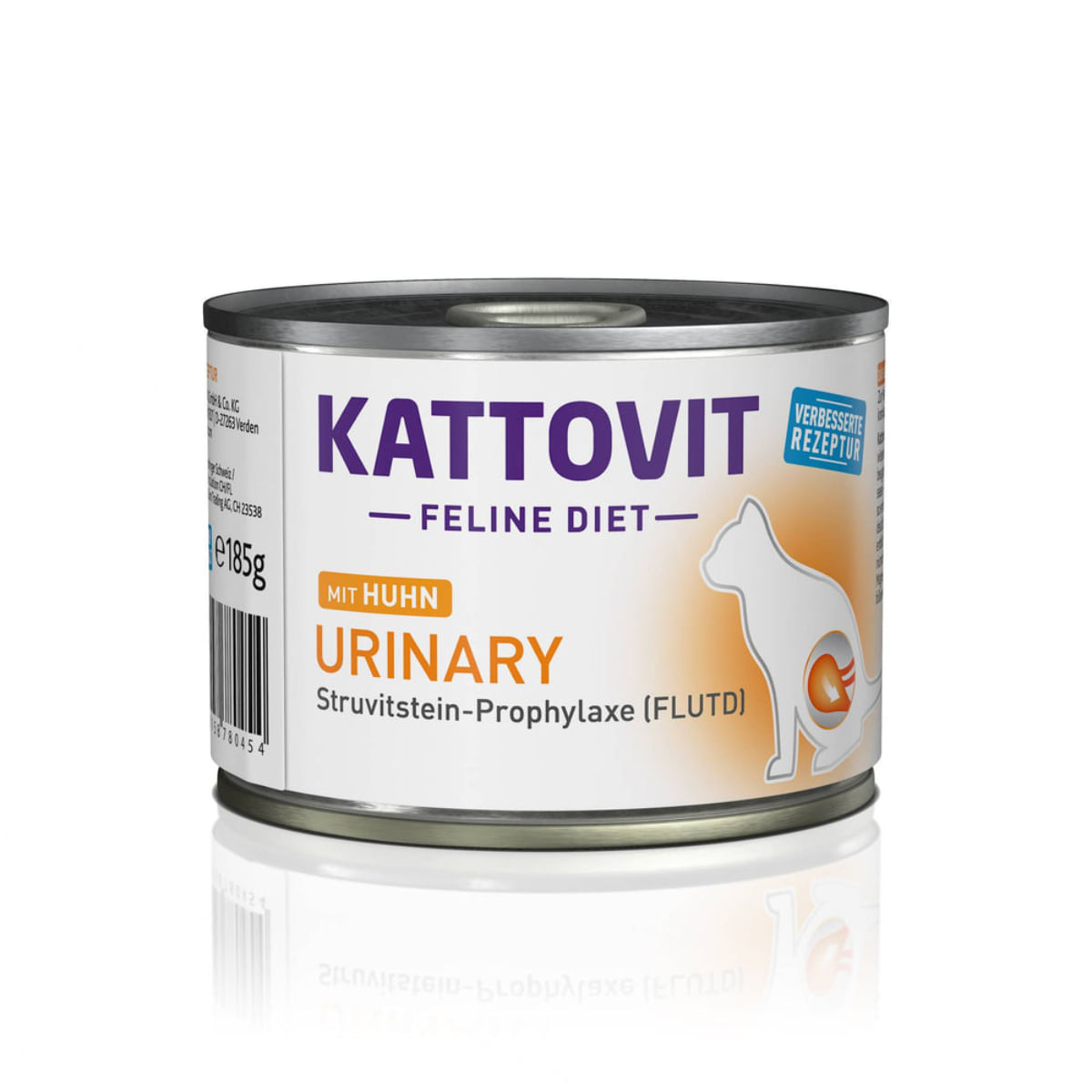 KATTOVIT Urinary, Pui, dietă veterinară, conservă hrană umedă pisici, sistem urinar, (în aspic), 185g - poza 2