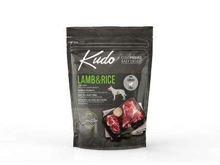Kudo Junior Mini, Hrana Uscata Presata la Rece, Miel si Orez, 3 kg
