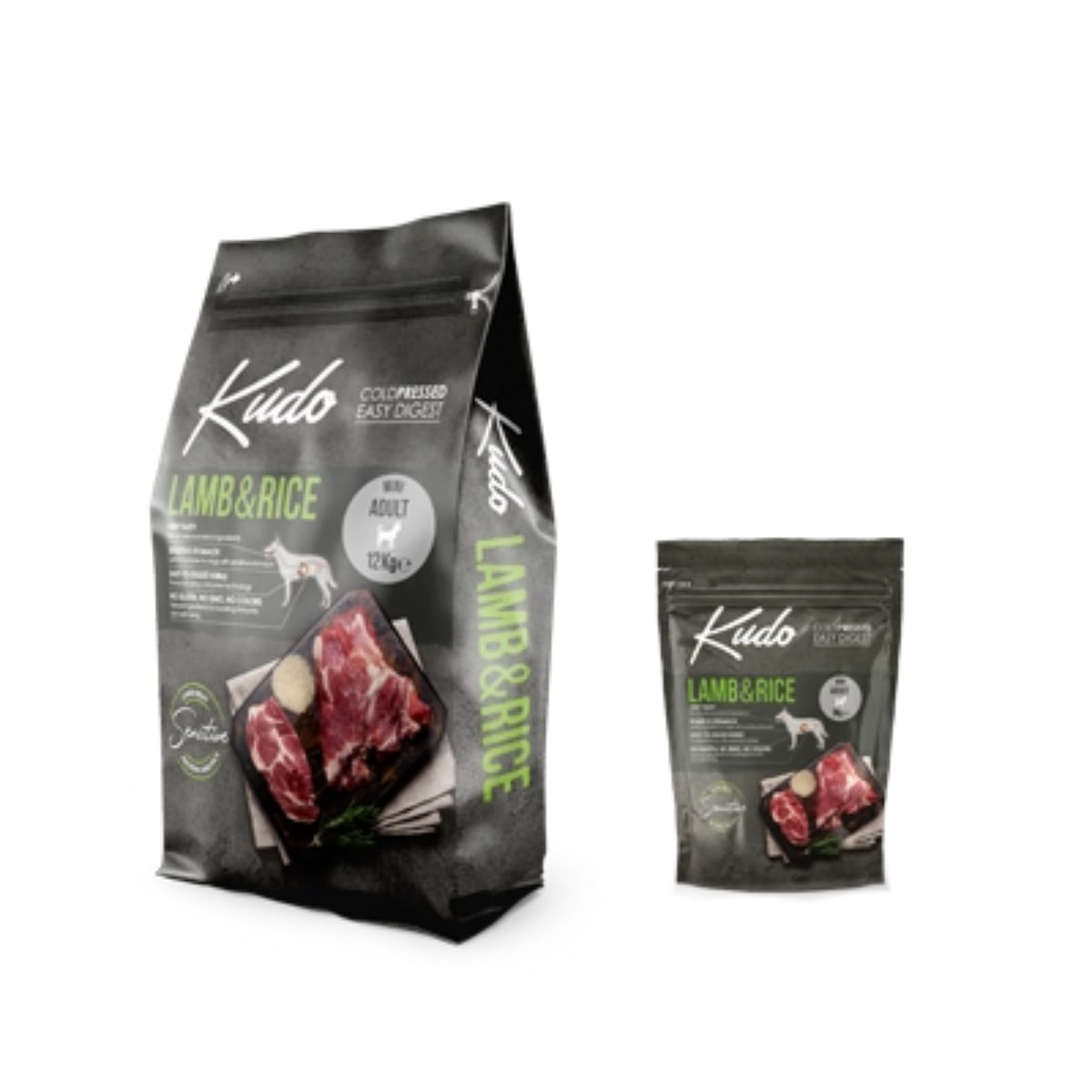 KUDO Mini Adult Small Breed, XS-S, Miel și Orez, hrană uscată conținut redus cereale câini, presată la rece, 3kg - poza 2